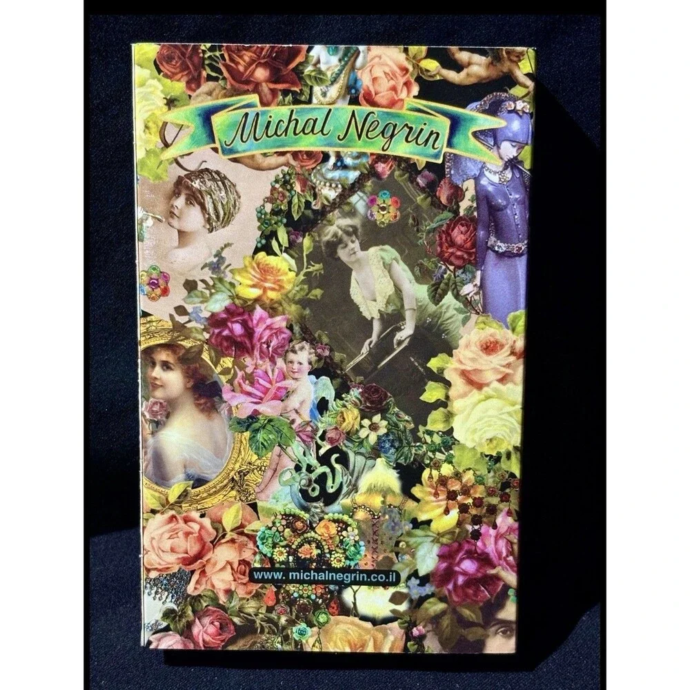 Michal Negrin Hamsa Wall Hanging – Metal & Swarovski Crystal Home Blessing